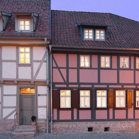 Urlaub Im Fachwerk - Klink Apartment Quedlinburg Luaran gambar