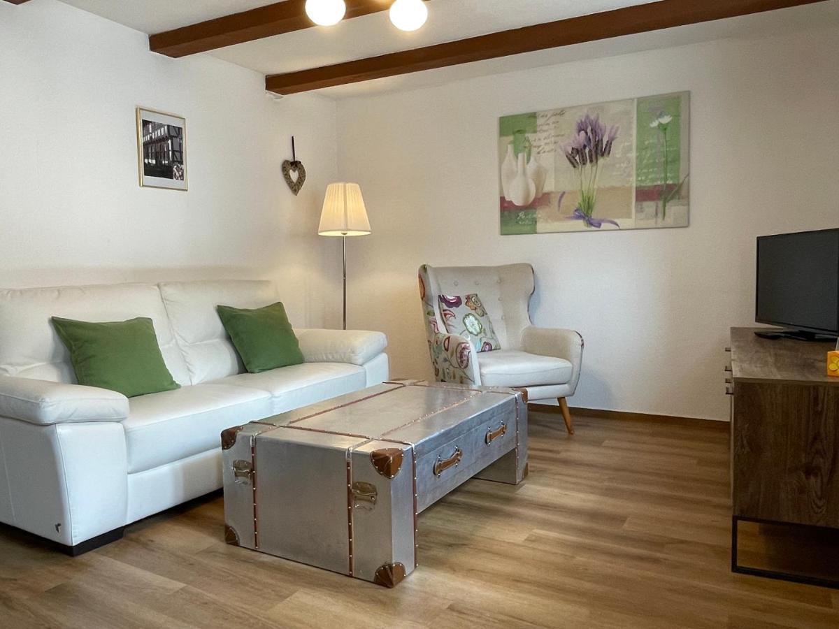 Urlaub Im Fachwerk - Klink Apartment Quedlinburg Luaran gambar