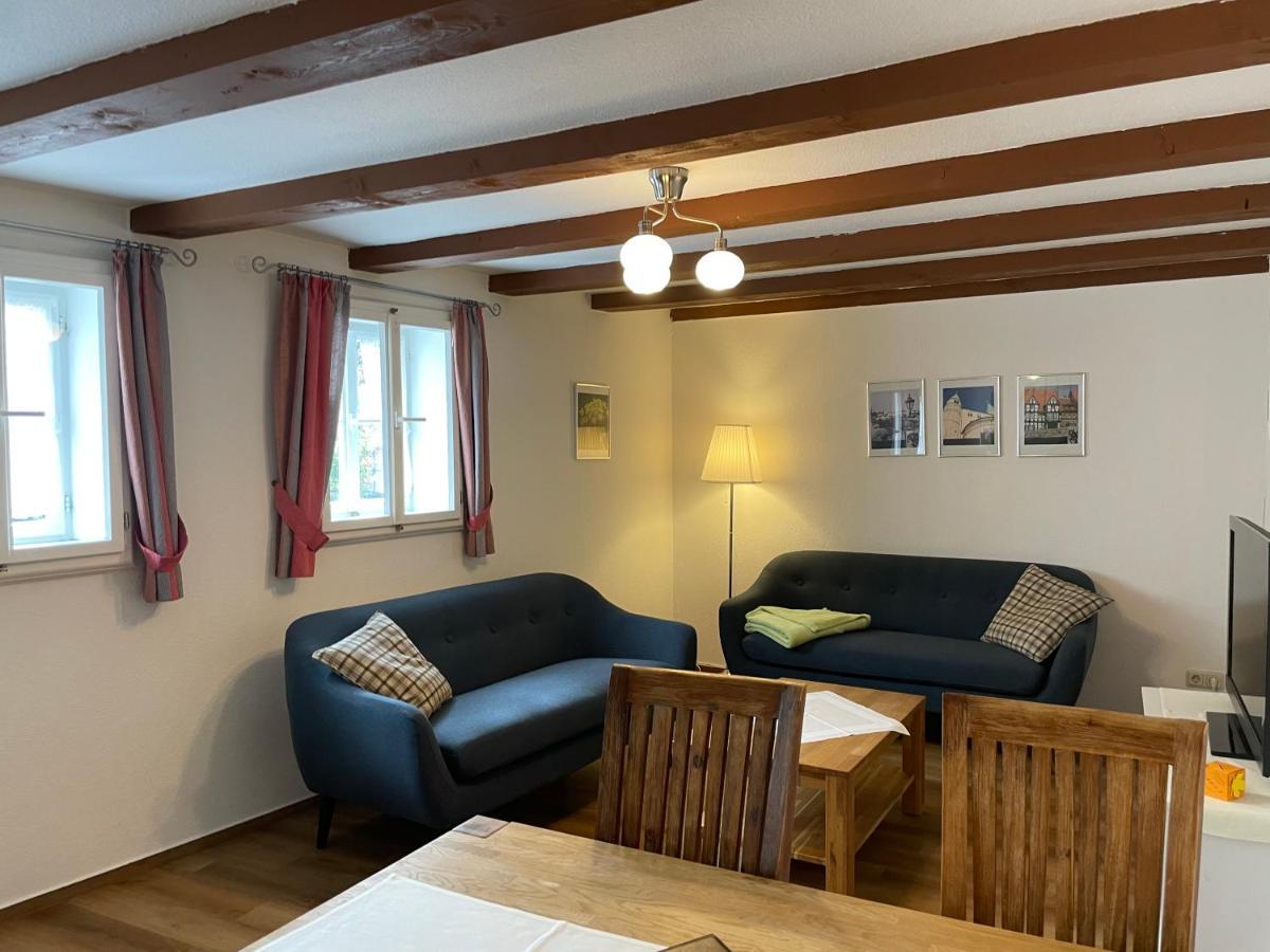 Urlaub Im Fachwerk - Klink Apartment Quedlinburg Luaran gambar