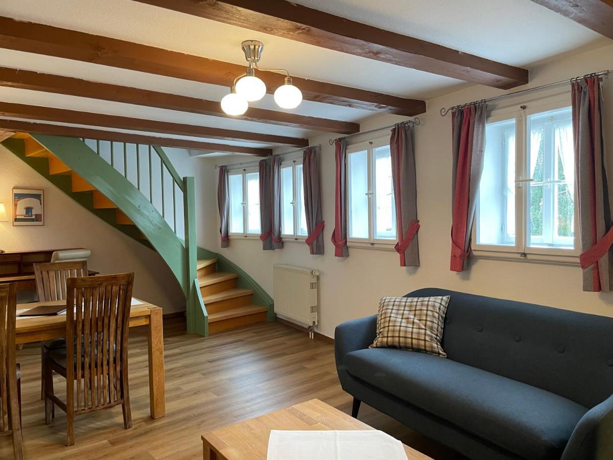 Urlaub Im Fachwerk - Klink Apartment Quedlinburg Luaran gambar
