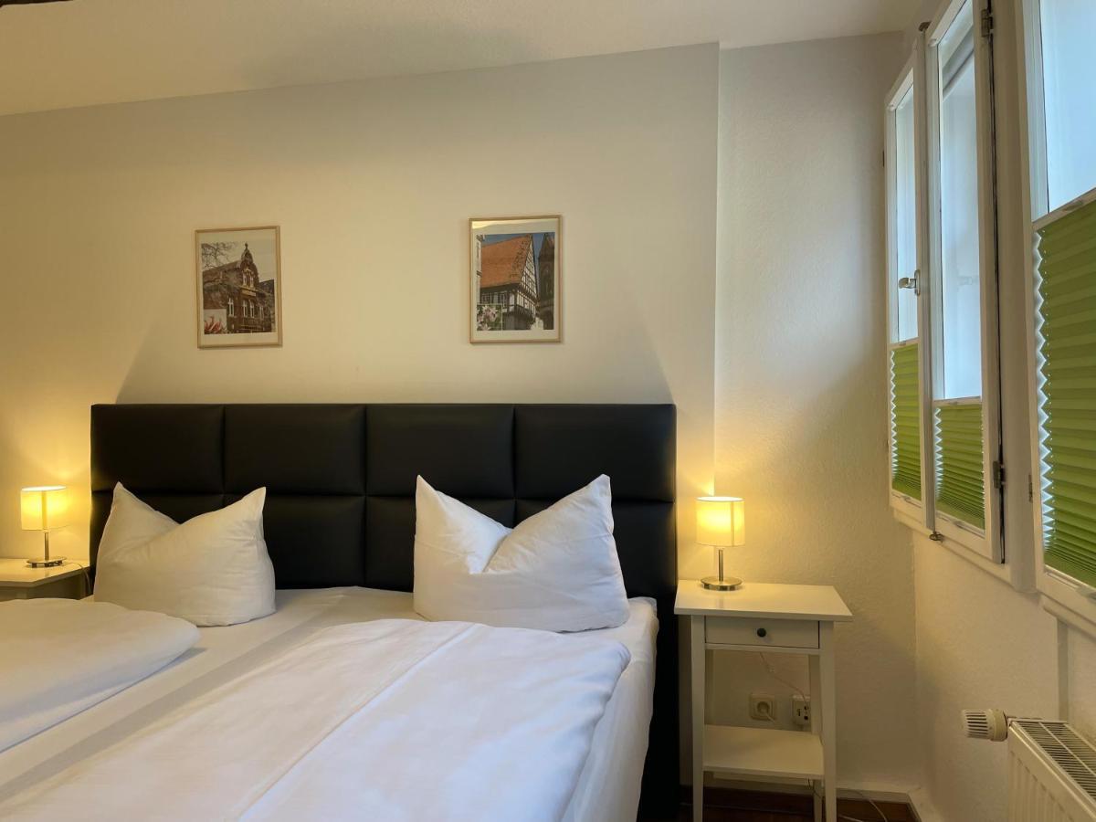 Urlaub Im Fachwerk - Klink Apartment Quedlinburg Luaran gambar