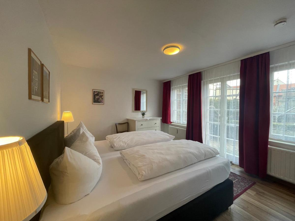 Urlaub Im Fachwerk - Klink Apartment Quedlinburg Luaran gambar