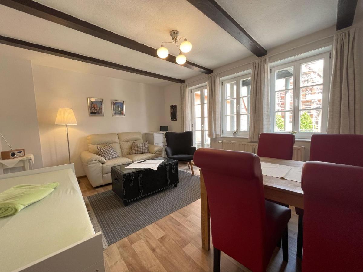 Urlaub Im Fachwerk - Klink Apartment Quedlinburg Luaran gambar