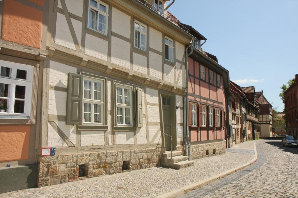 Urlaub Im Fachwerk - Klink Apartment Quedlinburg Luaran gambar
