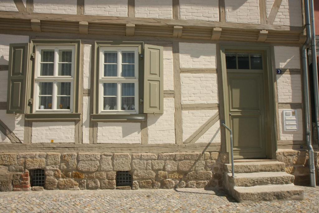 Urlaub Im Fachwerk - Klink Apartment Quedlinburg Luaran gambar